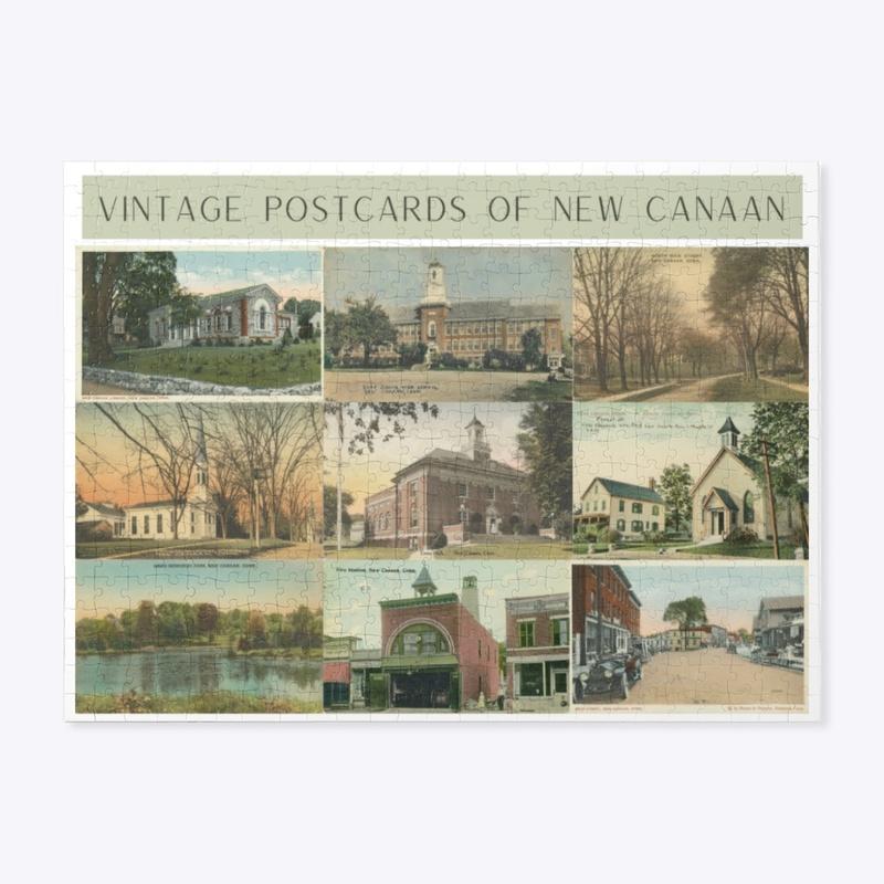 Vintage Postcards of New Canaan Puzzle