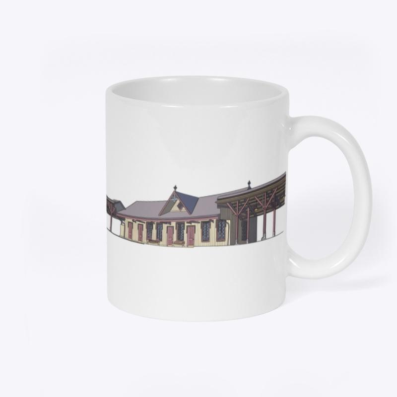 New Canaan Train Station Mug